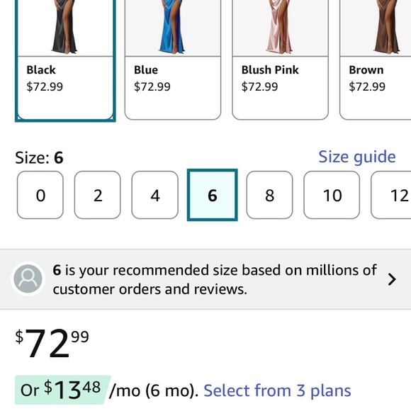 Brand New Black Formal Dress - Picture 3 of 3